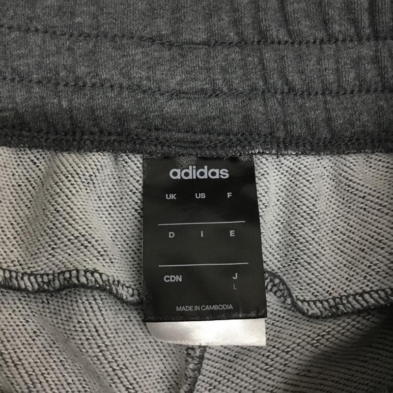 アディダス adidas パンツ ショートパンツ L 無地 灰 / グレー / gray レディース USED 古着 中古 10160680