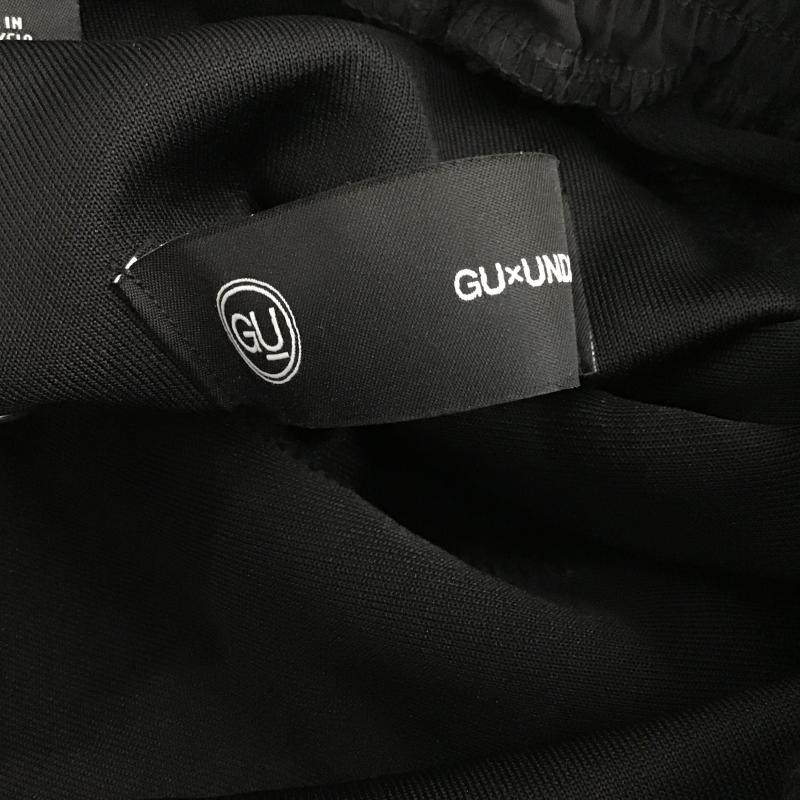 ジーユー GU パンツ ショートパンツ 321-351033 ハーフパンツ M ロゴ、文字 黒 / ブラック / black メンズ USED 古着 中古 10160681