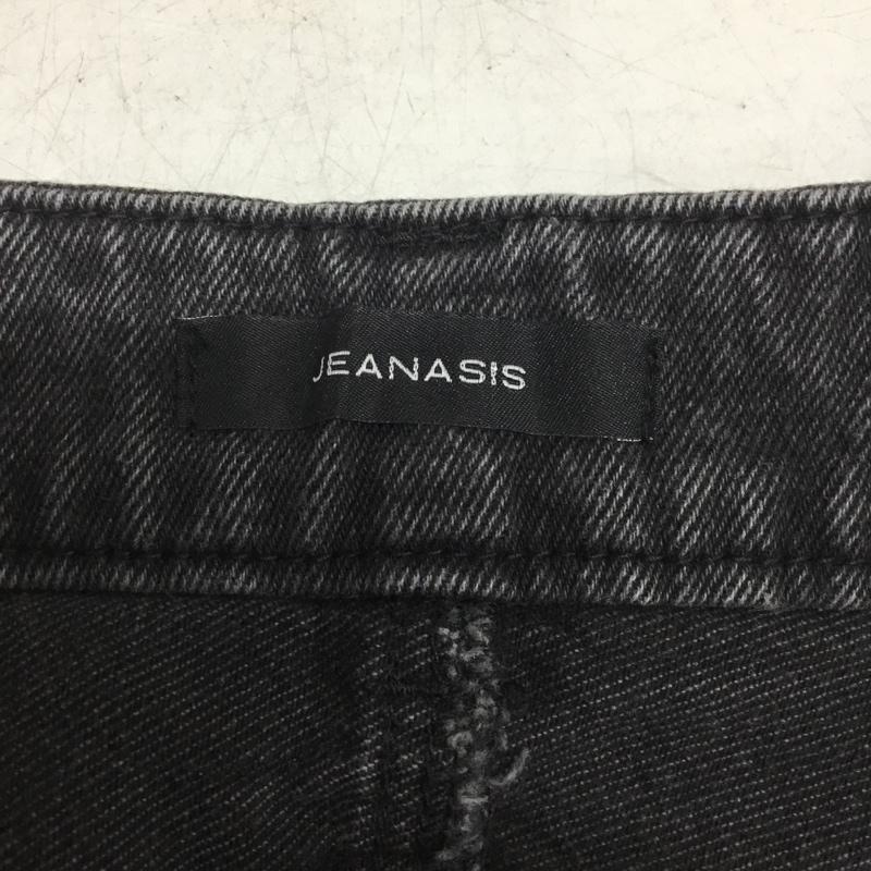 ジーナシス JEANASIS スカート ミニスカート S 無地 黒 / ブラック / black レディース USED 古着 中古 10160683