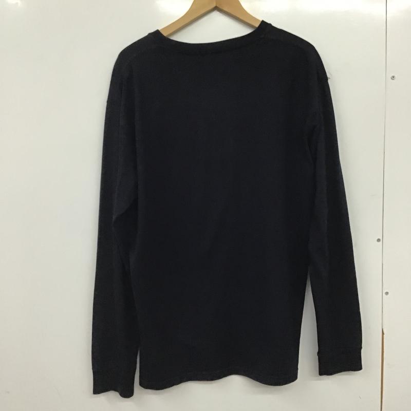 グラフペーパー Graphpaper カットソー 長袖 長袖カットソー 無地カットソー クルーネック 3 無地 紺 / ネイビー / navy メンズ USED 古着 中古 10160684