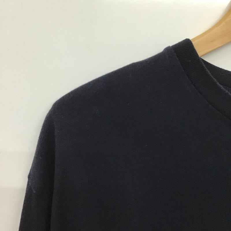 グラフペーパー Graphpaper カットソー 長袖 長袖カットソー 無地カットソー クルーネック 3 無地 紺 / ネイビー / navy メンズ USED 古着 中古 10160684