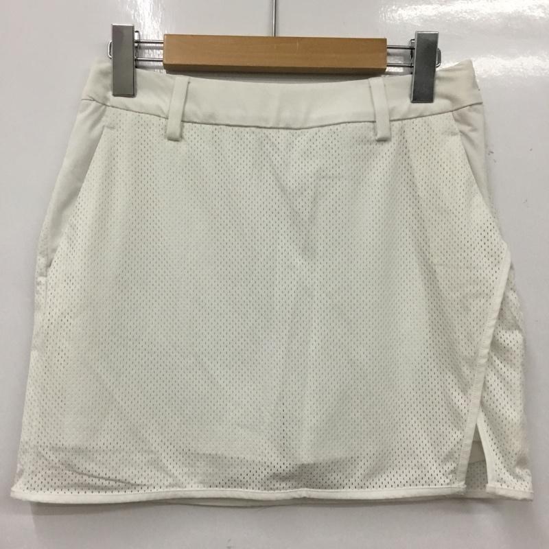 アディダス adidas スカート ミニスカート FJ3870 メッシュレイヤード ショートパンツ M 無地 白 / ホワイト / white レディース USED 古着 中古 10160685