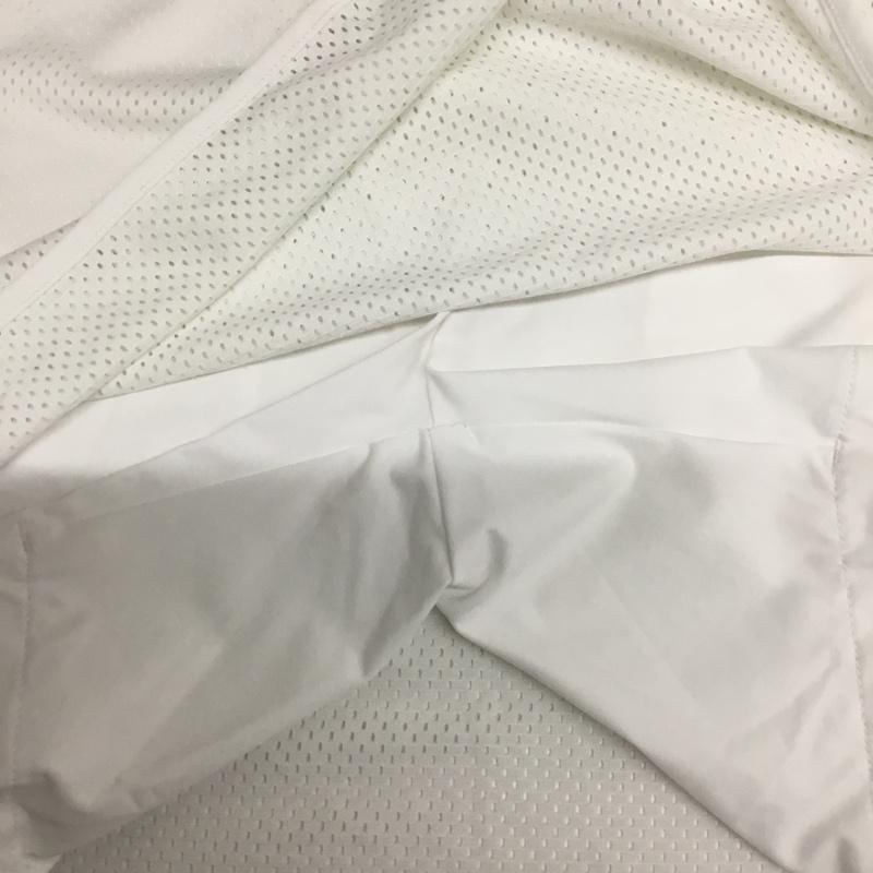 アディダス adidas スカート ミニスカート FJ3870 メッシュレイヤード ショートパンツ M 無地 白 / ホワイト / white レディース USED 古着 中古 10160685