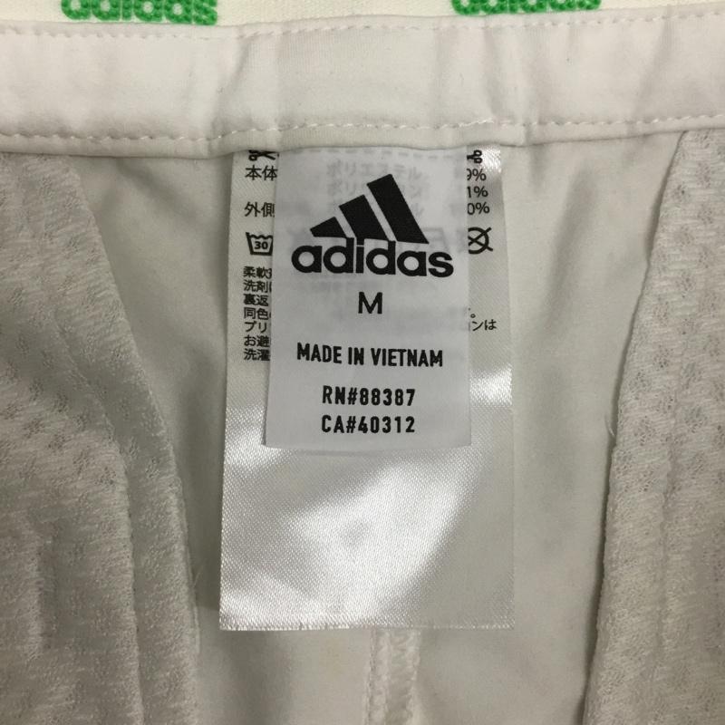 アディダス adidas スカート ミニスカート FJ3870 メッシュレイヤード ショートパンツ M 無地 白 / ホワイト / white レディース USED 古着 中古 10160685