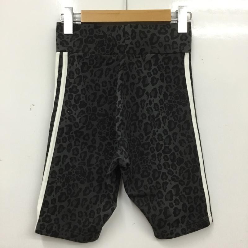 アディダス adidas ボトムス ボトムス スパッツ L 総柄 灰 / グレー / gray レディース USED 古着 中古 10160687