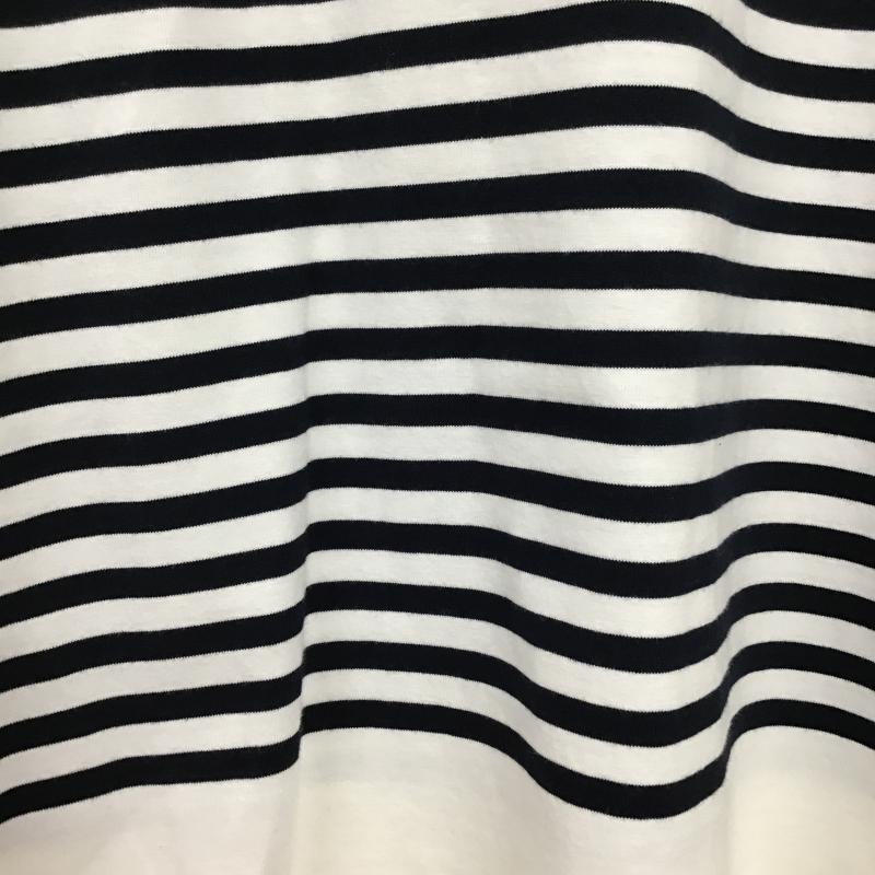 ザノースフェイス THE NORTH FACE Tシャツ 半袖 nt31950 半袖カットソー L ロゴ、文字 白 / ホワイト / white X 紺 / ネイビー / navy メンズ USED 古着 中古 10160688
