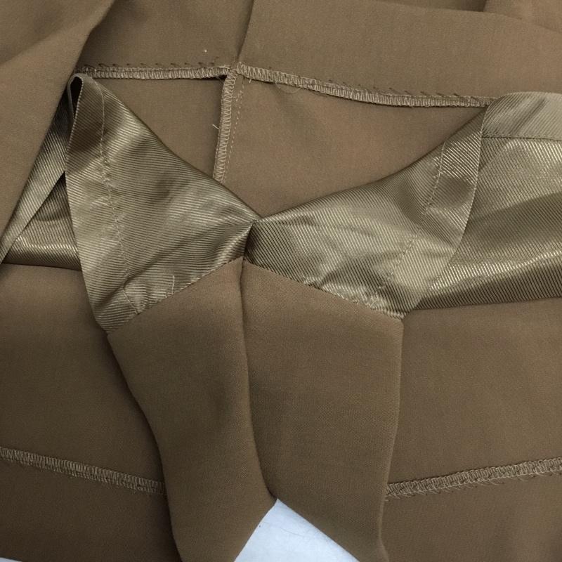 ザラ ZARA パンツ ショートパンツ L 無地 茶 / ブラウン / brown レディース USED 古着 中古 10160689