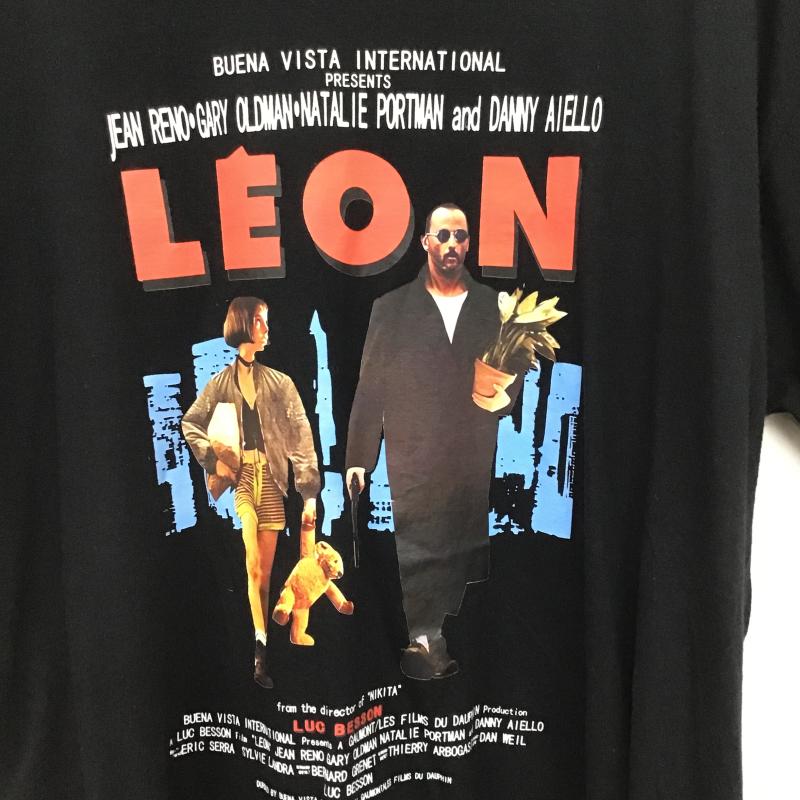 ギルダン GILDAN Tシャツ 半袖 半袖カットソー プリントTシャツ クルーネックカットソー L プリント 黒 / ブラック / black メンズ USED 古着 中古 10160690