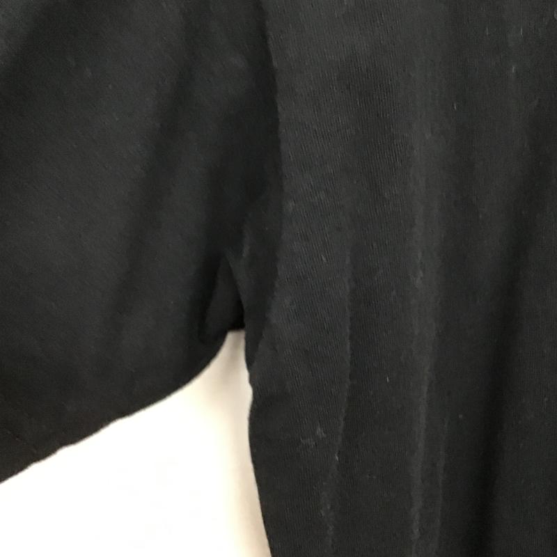 ギルダン GILDAN Tシャツ 半袖 半袖カットソー プリントTシャツ クルーネックカットソー L プリント 黒 / ブラック / black メンズ USED 古着 中古 10160690