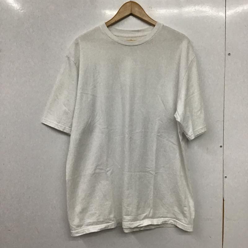 グラフペーパー Graphpaper Tシャツ 半袖 半袖カットソー 無地Tシャツ クルーネックカットソー 4 無地 白 / ホワイト / white メンズ USED 古着 中古 10160692