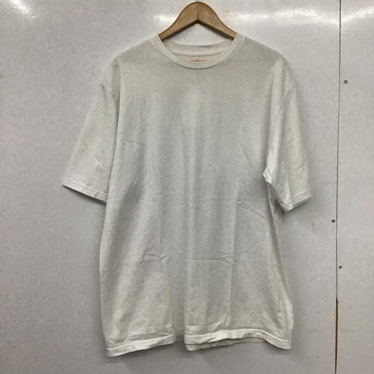 グラフペーパー Graphpaper Tシャツ 半袖 半袖カットソー 無地Tシャツ クルーネックカットソー 4 無地 白 / ホワイト / white メンズ USED 古着 中古 10160692