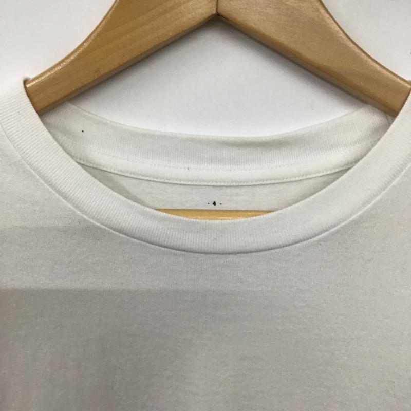 グラフペーパー Graphpaper Tシャツ 半袖 半袖カットソー 無地Tシャツ クルーネックカットソー 4 無地 白 / ホワイト / white メンズ USED 古着 中古 10160692