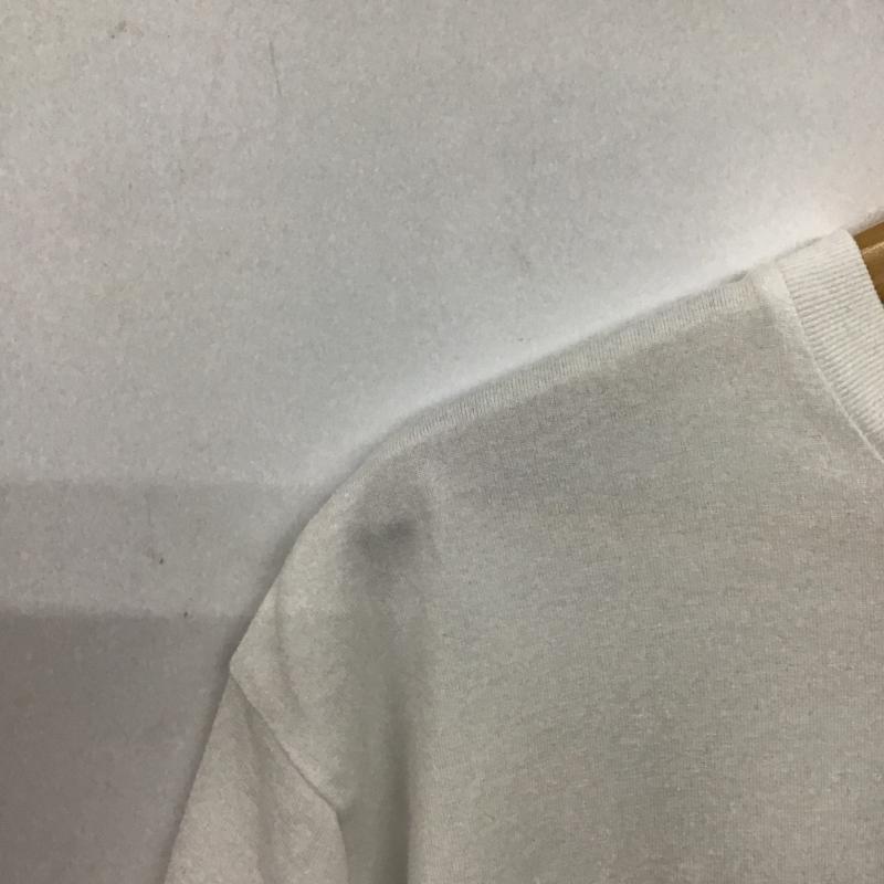 グラフペーパー Graphpaper Tシャツ 半袖 半袖カットソー 無地Tシャツ クルーネックカットソー 4 無地 白 / ホワイト / white メンズ USED 古着 中古 10160692