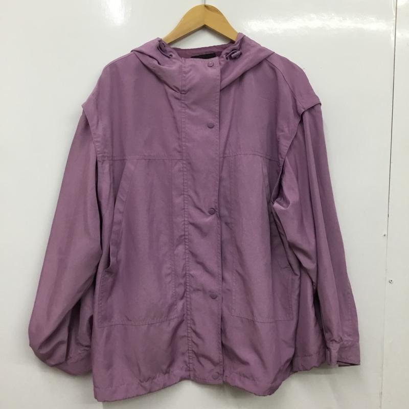 ダブルクローゼット w closet ジャケット、上着 ジャンパー、ブルゾン FREE 無地 紫 / パープル / purple レディース USED 古着 中古 10160693