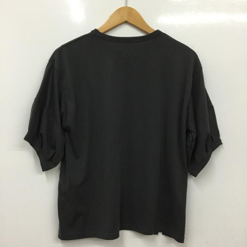サマンサモスモス Samansa Mos2 Tシャツ 半袖 FREE プリント チャコールグレー / チャコールグレー / レディース USED 古着 中古 10160694