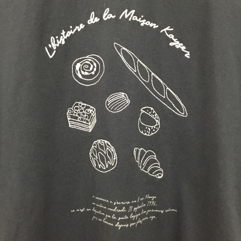 サマンサモスモス Samansa Mos2 Tシャツ 半袖 FREE プリント チャコールグレー / チャコールグレー / レディース USED 古着 中古 10160694