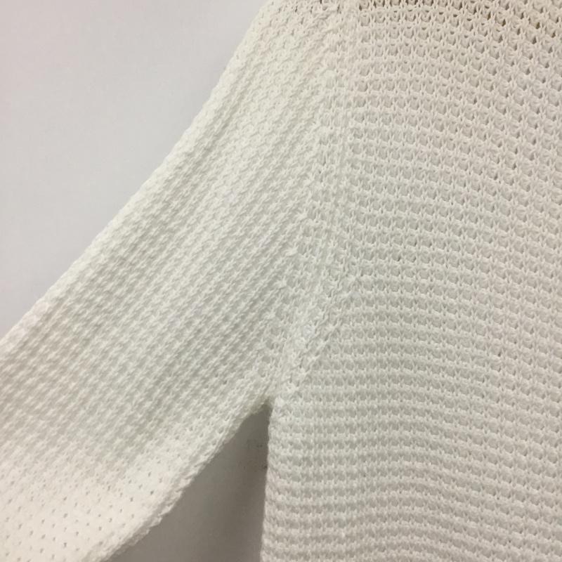 エフデ ef-de ニット、セーター 長袖 9 無地 白 / ホワイト / white レディース USED 古着 中古 10160700