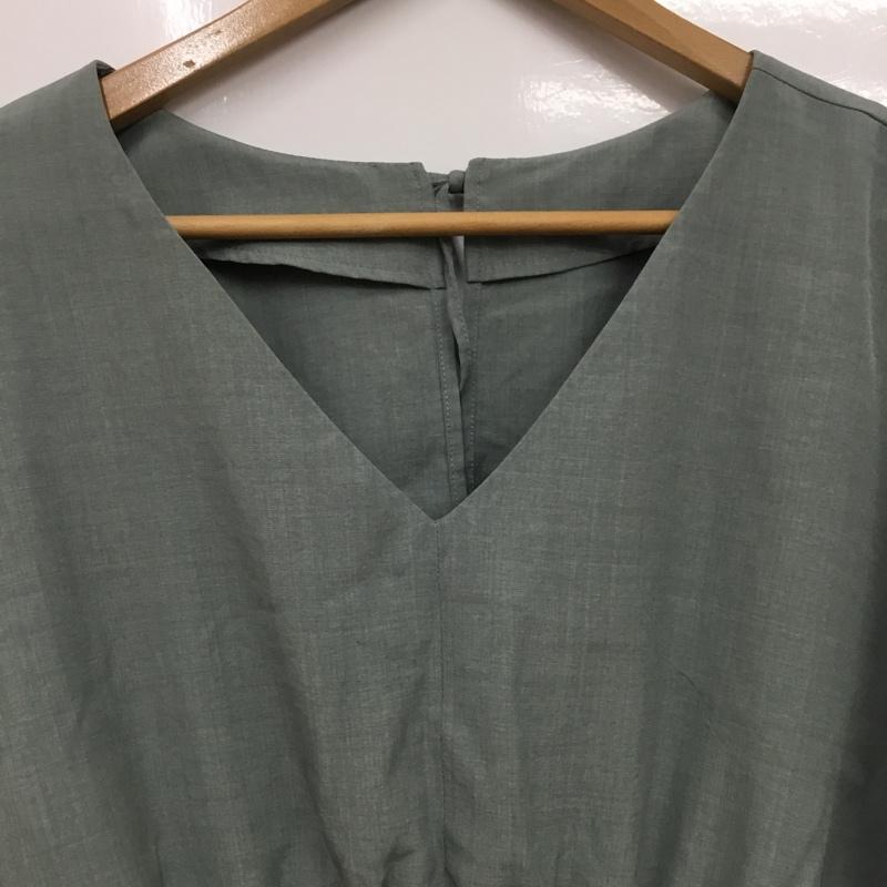 ローリーズファーム LOWRYS FARM カットソー 長袖 FREE 無地 薄緑 / ライトグリーン / レディース USED 古着 中古 10160701