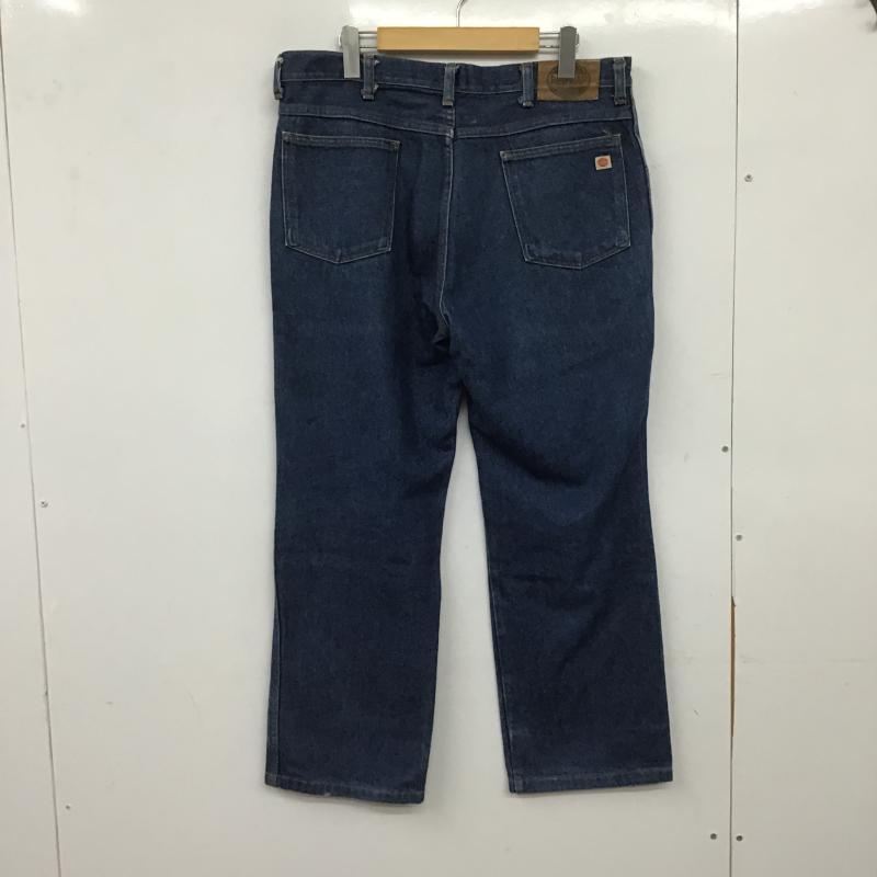 レッドキャップ RED KAP パンツ デニム、ジーンズ デニムパンツ ワイドパンツ カジュアルパンツ 34 無地 インディゴ / インディゴ / Indigo メンズ USED 古着 中古 10160704