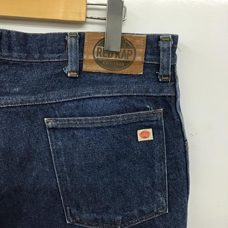 レッドキャップ RED KAP パンツ デニム、ジーンズ デニムパンツ ワイドパンツ カジュアルパンツ 34 無地 インディゴ / インディゴ / Indigo メンズ USED 古着 中古 10160704