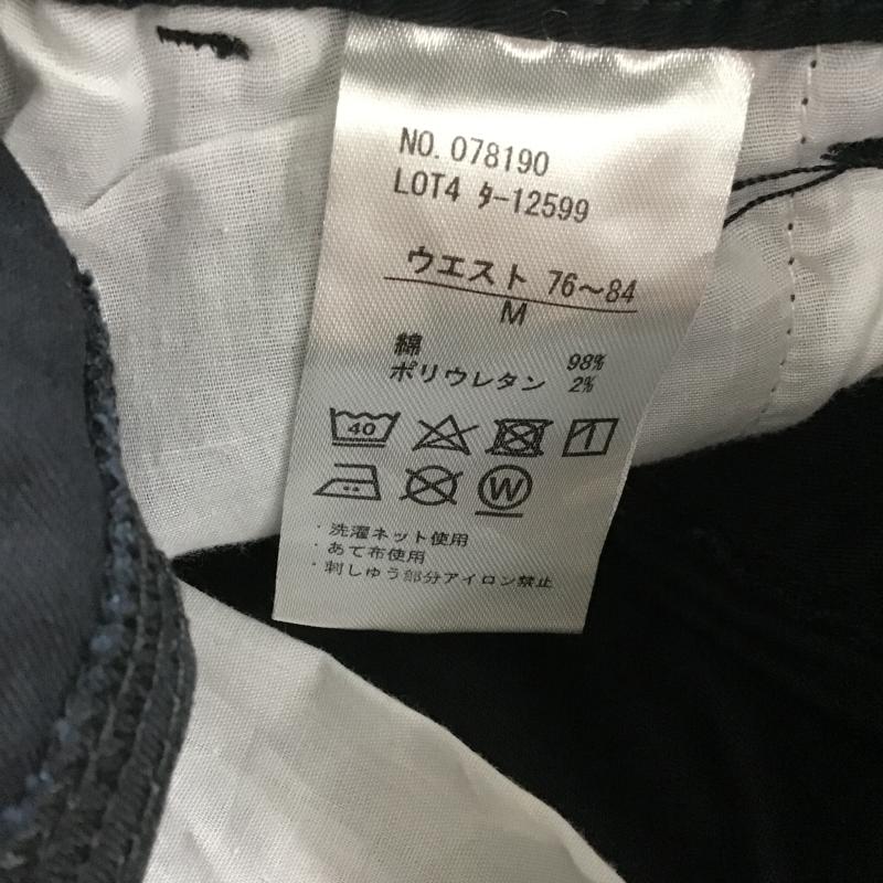 ジェリー GERRY パンツ ワークパンツ、ペインターパンツ カジュアルパンツ ワークパンツ ストレッチ M 無地 黒 / ブラック / black メンズ USED 古着 中古 10160706