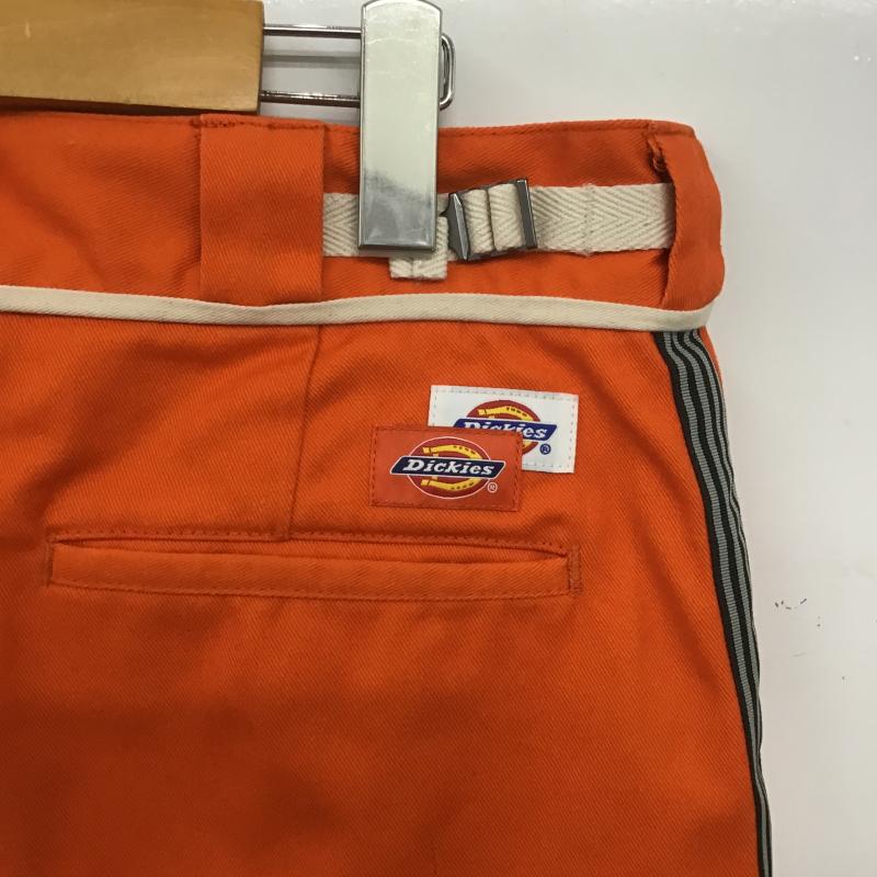 ディッキーズ Dickies パンツ ワークパンツ、ペインターパンツ ワークパンツ ワイドパンツ カジュアルパンツ L ロゴ、文字 橙 / オレンジ / orange メンズ USED 古着 中古 10160714