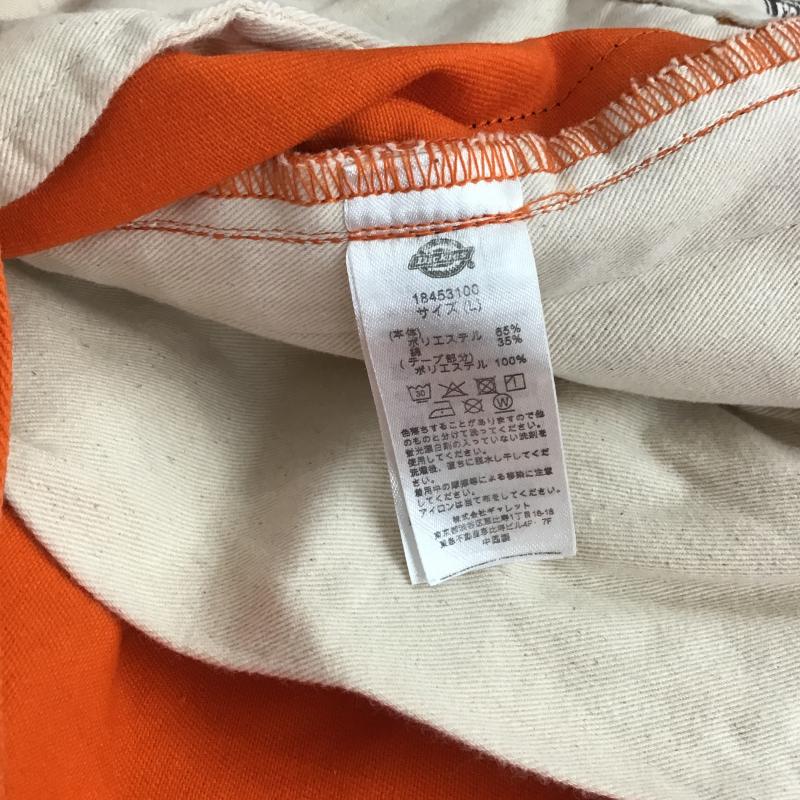 ディッキーズ Dickies パンツ ワークパンツ、ペインターパンツ ワークパンツ ワイドパンツ カジュアルパンツ L ロゴ、文字 橙 / オレンジ / orange メンズ USED 古着 中古 10160714