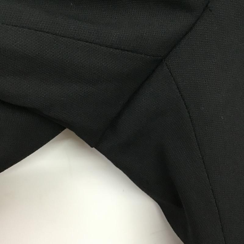 ジュリアーノフジワラ GIULIANO FIJIWARA パンツ スラックス スラックスパンツ ワイドパンツ センタータックパンツ 無地 黒 / ブラック / black メンズ USED 古着 中古 10160717