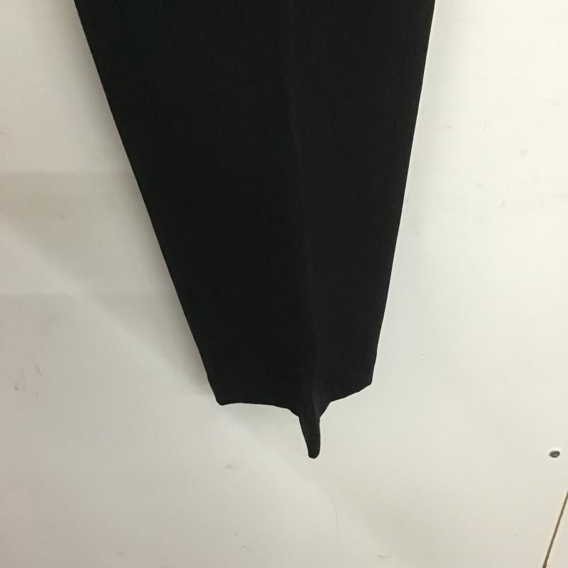 ジュリアーノフジワラ GIULIANO FIJIWARA パンツ スラックス スラックスパンツ ワイドパンツ センタータックパンツ 無地 黒 / ブラック / black メンズ USED 古着 中古 10160717