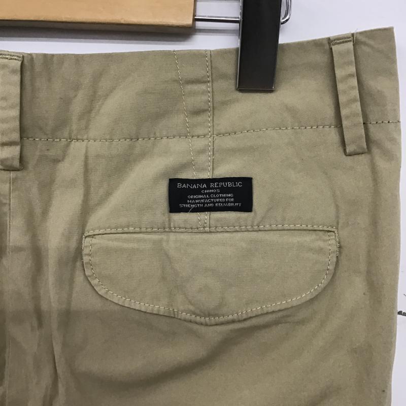 バナナリパブリック BANANA REPUBLIC パンツ チノパン チノパン ワイドパンツ カジュアルパンツ 31インチ 無地 ベージュ / ベージュ / beige メンズ USED 古着 中古 10160718