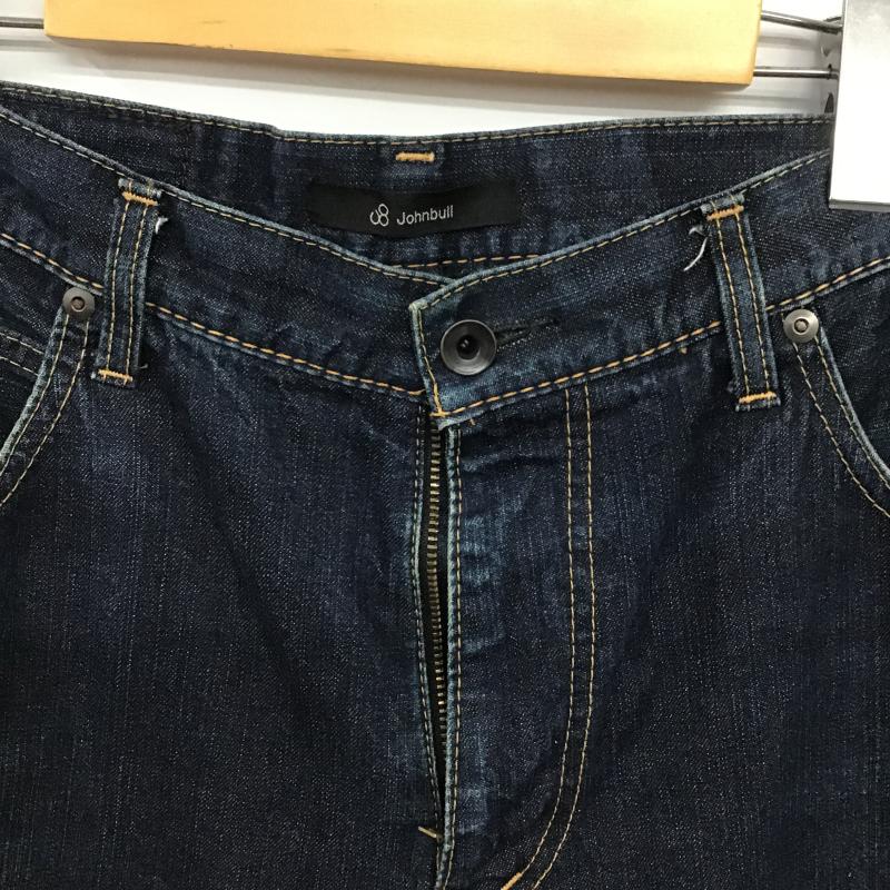 ジョンブル Johnbull パンツ デニム、ジーンズ デニムパンツ スリムパンツ カジュアルパンツ L 無地 インディゴ / インディゴ / Indigo メンズ USED 古着 中古 10160719