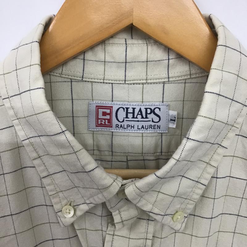 チャップスラルフローレン CHAPSRALPHLAUREN シャツ、ブラウス 長袖 長袖シャツ チェックシャツ カラーシャツ L 刺繍 マルチカラー / マルチカラー / multicolor メンズ USED 古着 中古 10160721