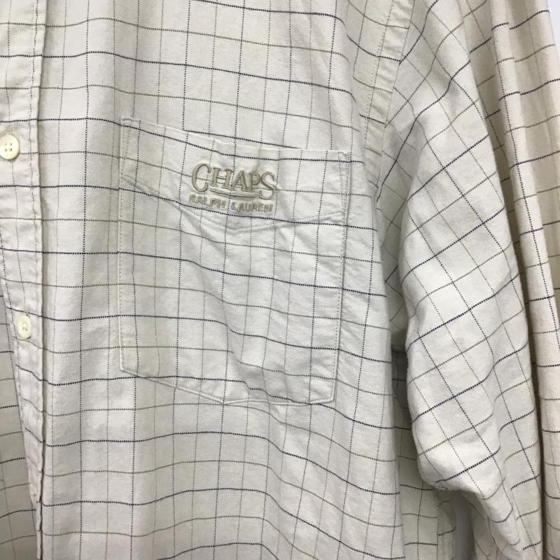 チャップスラルフローレン CHAPSRALPHLAUREN シャツ、ブラウス 長袖 長袖シャツ チェックシャツ カラーシャツ L 刺繍 マルチカラー / マルチカラー / multicolor メンズ USED 古着 中古 10160721