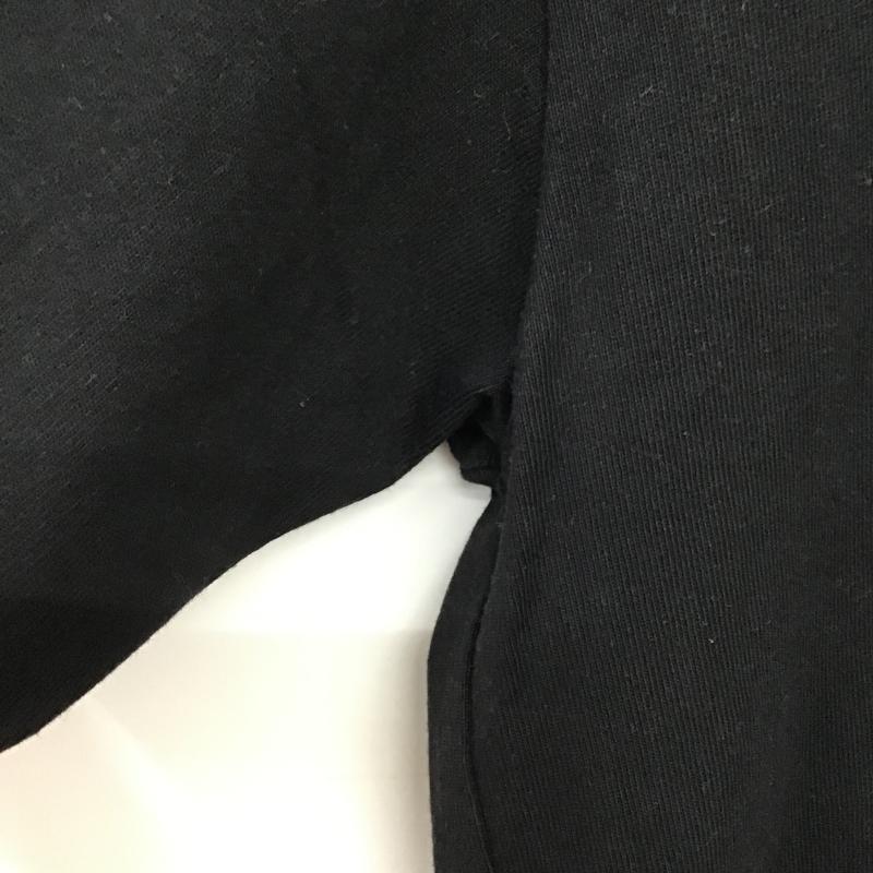 ザノースフェイス THE NORTH FACE Tシャツ 半袖 半袖カットソー プリントTシャツ クルーネックカットソー M ロゴ、文字 黒 / ブラック / black メンズ USED 古着 中古 10160723