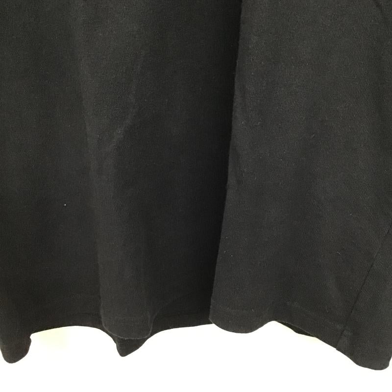 ザノースフェイス THE NORTH FACE Tシャツ 半袖 半袖カットソー プリントTシャツ クルーネックカットソー M ロゴ、文字 黒 / ブラック / black メンズ USED 古着 中古 10160723
