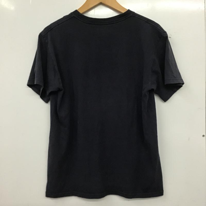 チャンピオン Champion Tシャツ 半袖 半袖カットソー プリントTシャツ クルーネックカットソー S プリント 紺 / ネイビー / navy メンズ USED 古着 中古 10160725
