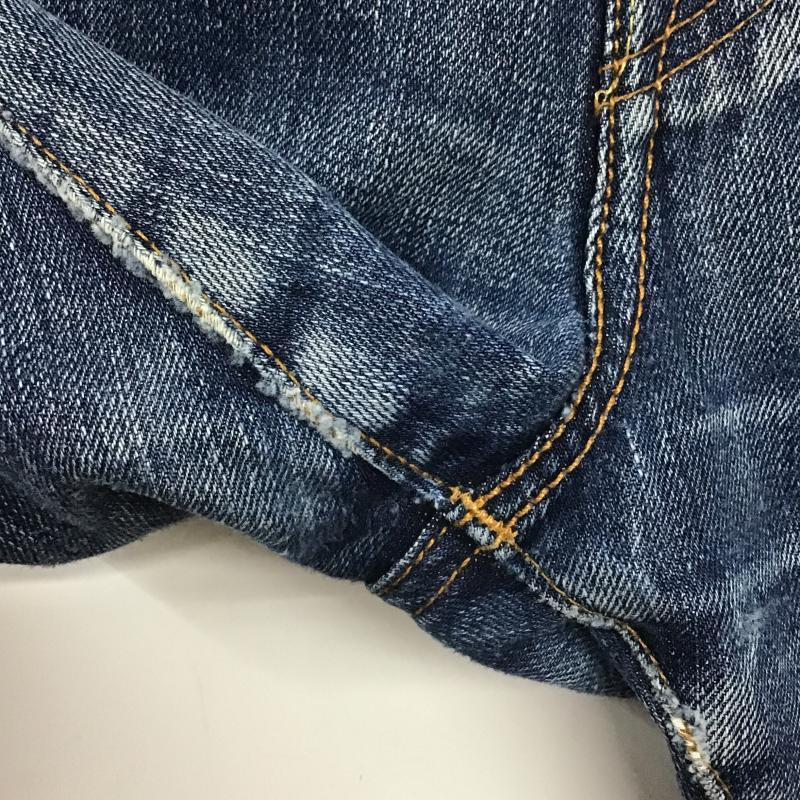リーバイストラウスアンドコー Levi Strauss & co. パンツ デニム、ジーンズ デニムパンツ スリムパンツ カジュアルパンツ 30インチ ダメージ加工 インディゴ / インディゴ / Indigo メンズ USED 古着 中古 10160727
