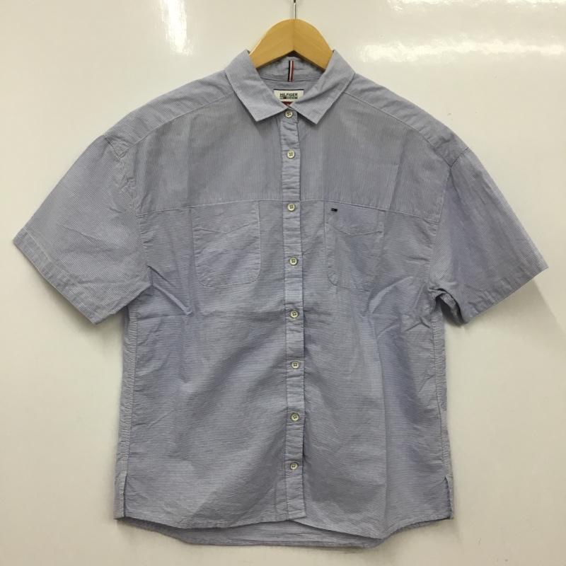 ヒルフィガーデニム HILFIGER DENIM シャツ、ブラウス 半袖 S ストライプ マルチカラー / マルチカラー / multicolor レディース USED 古着 中古 10160729