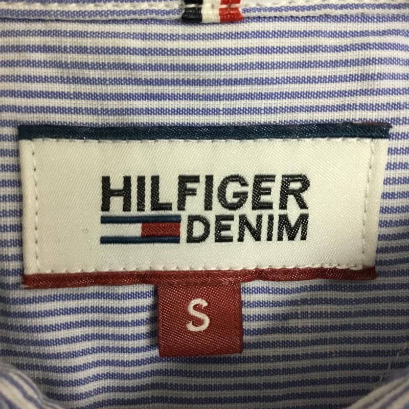 ヒルフィガーデニム HILFIGER DENIM シャツ、ブラウス 半袖 S ストライプ マルチカラー / マルチカラー / multicolor レディース USED 古着 中古 10160729