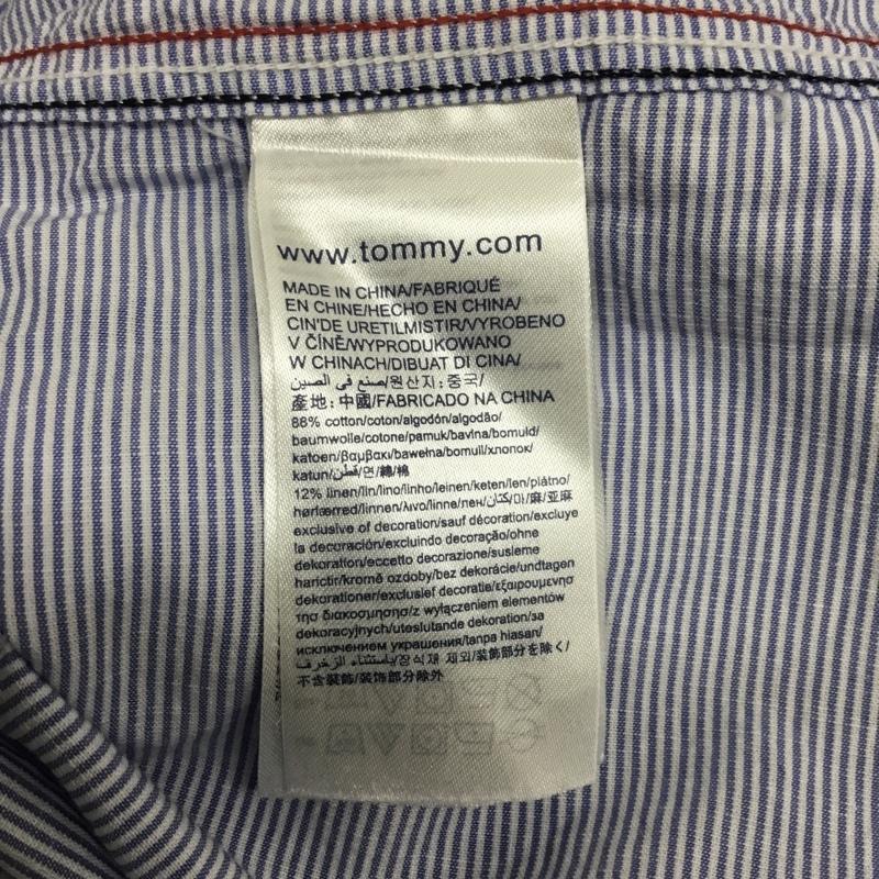 ヒルフィガーデニム HILFIGER DENIM シャツ、ブラウス 半袖 S ストライプ マルチカラー / マルチカラー / multicolor レディース USED 古着 中古 10160729