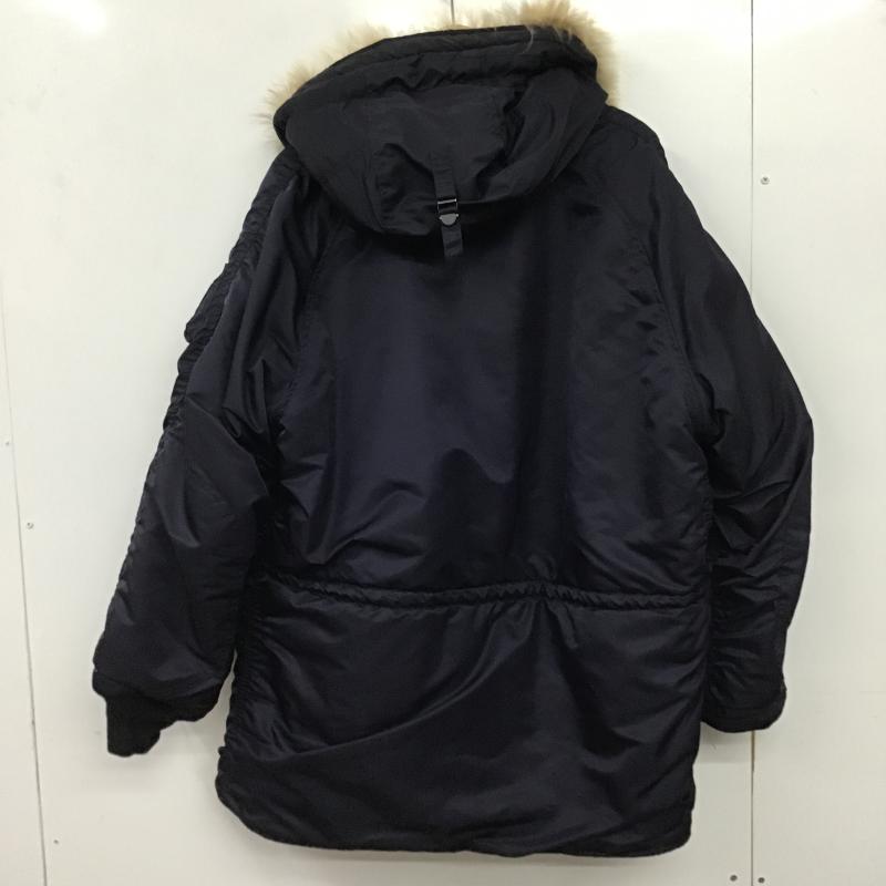 ワイパー WAIPER ジャケット、上着 ジャンパー、ブルゾン ジップアップジャケット アウター 古着 M3B XL 無地 紺 / ネイビー / navy メンズ USED 古着 中古 10160730