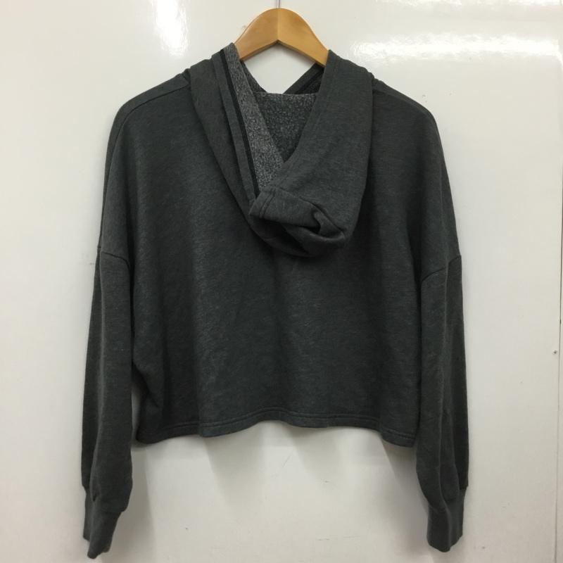 アンダーアーマー UNDER ARMOUR パーカー 長袖 M 無地 灰 / グレー / gray レディース USED 古着 中古 10160734
