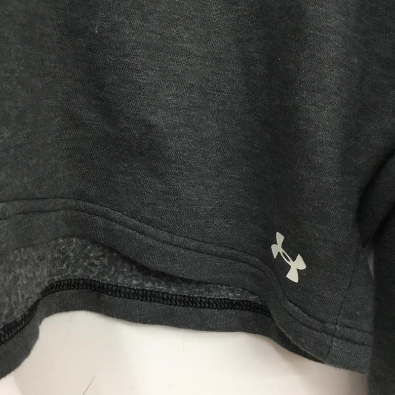 アンダーアーマー UNDER ARMOUR パーカー 長袖 M 無地 灰 / グレー / gray レディース USED 古着 中古 10160734