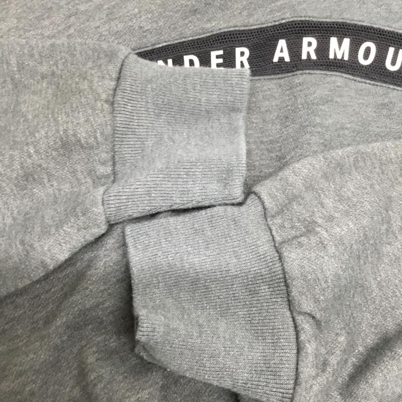 アンダーアーマー UNDER ARMOUR パーカー 長袖 M 無地 灰 / グレー / gray レディース USED 古着 中古 10160734