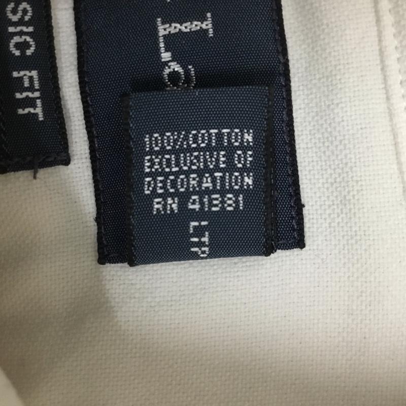 ラルフローレン RALPHLAUREN シャツ、ブラウス 長袖 長袖シャツ カラーシャツ ボタンダウンシャツ XXL ロゴ、文字 白 / ホワイト / white メンズ USED 古着 中古 10160737