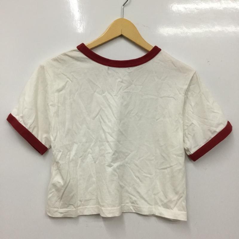 ダブルクローゼット w closet Tシャツ 半袖 FREE 無地 白 / ホワイト / white レディース USED 古着 中古 10160741