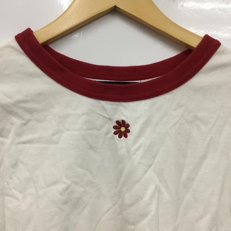 ダブルクローゼット w closet Tシャツ 半袖 FREE 無地 白 / ホワイト / white レディース USED 古着 中古 10160741