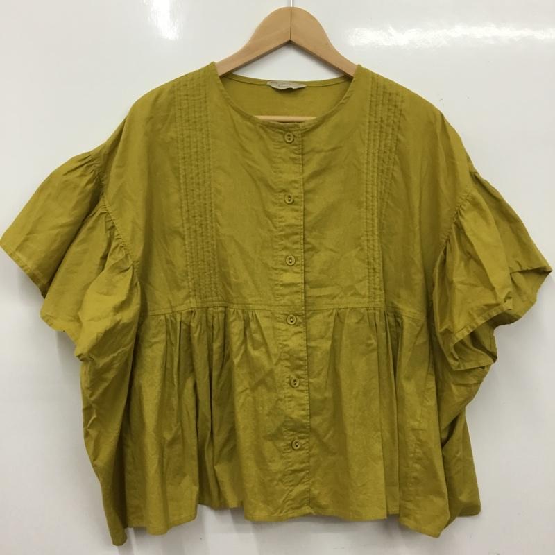 サマンサモスモス Samansa Mos2 シャツ、ブラウス 半袖 FREE 無地 マスタード / マスタード / レディース USED 古着 中古 10160742