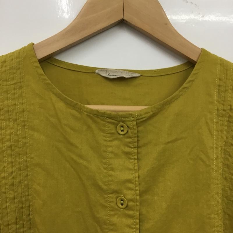 サマンサモスモス Samansa Mos2 シャツ、ブラウス 半袖 FREE 無地 マスタード / マスタード / レディース USED 古着 中古 10160742