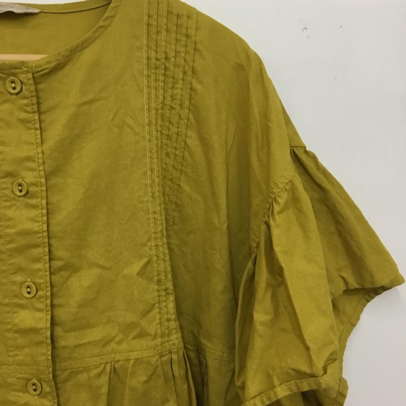 サマンサモスモス Samansa Mos2 シャツ、ブラウス 半袖 FREE 無地 マスタード / マスタード / レディース USED 古着 中古 10160742